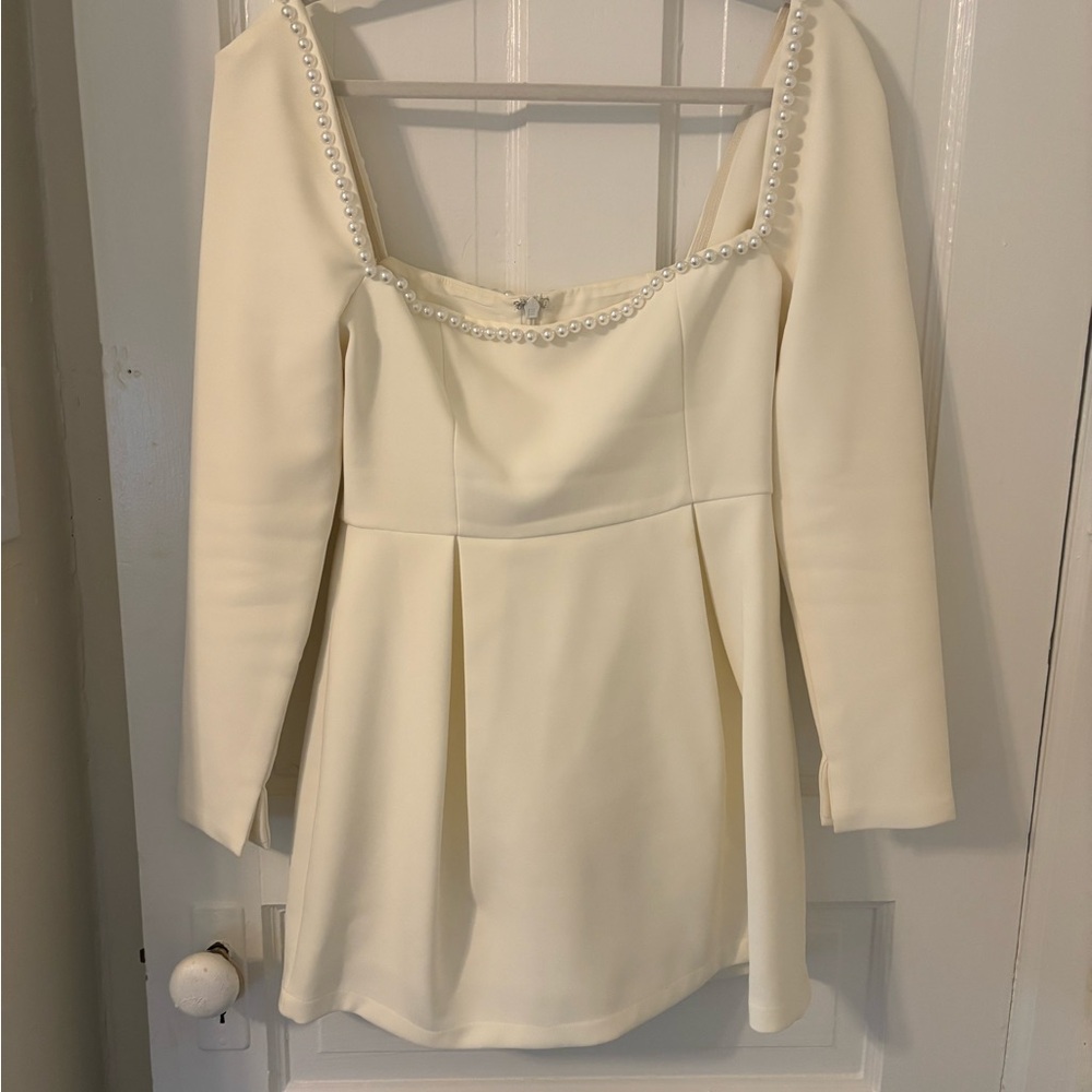 Odd Muse Ultimate Muse Pearl Dress - White, size medium